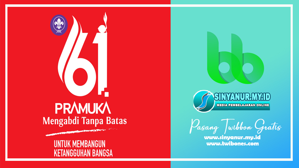 Twibbon Hari Pramuka 14 Agustus 2022 Sinyanur